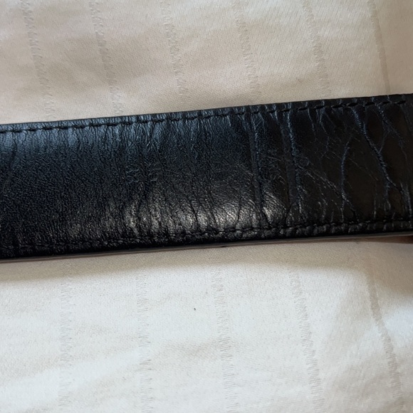 Louis Vuitton Mens DAMIER GRAPHITE CANVAS AUTHENTIC BELT size 38 - Picture 3 of 8